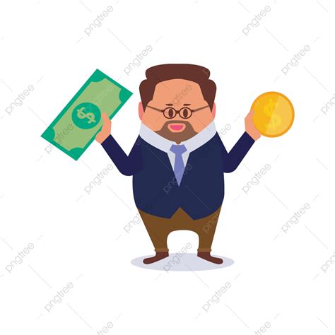 Cartoon Businessman Clipart Hd Png Set Of Businessman In Different