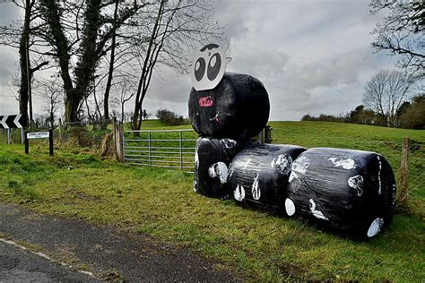 Silage Bales Carnony Kenneth Allen Cc By Sa Geograph Britain