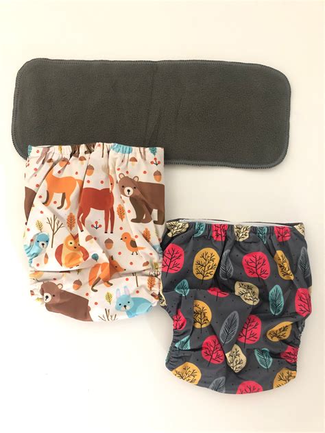 Organic Bamboo Diapers Cloth Diaper Pattern One Size - Etsy