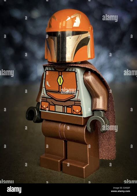 The Mandalorian Lego figure. Disney plus television show. Mandalorian ...