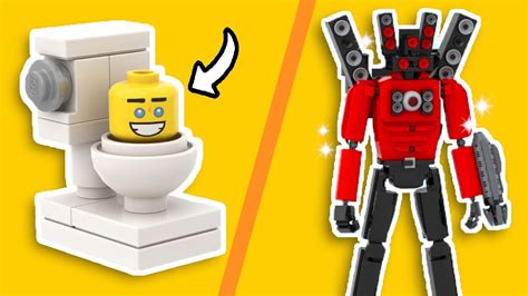 Skibidi Toilet In Lego Youtube