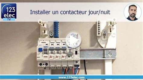 Installer un contacteur jour nuit dans son tableau électrique YouTube