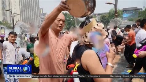 Yunnan Festivities Dai People Mark New Year With Water Splashing