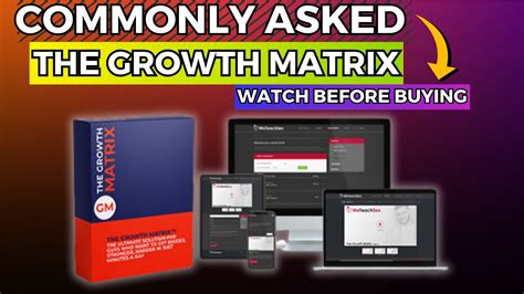 The Growth Matrix FAQs_ Your Questions Answered - Growth Matrix By Ryan ...