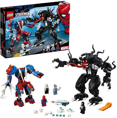 Lego Super Heroes Paj Czy Mech Kontra Venom Spider Man Marvel