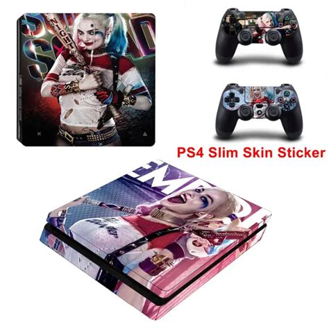 Suicide Squad Harley Quinn Skin For Playstation 4 Slim PS4 Slim Skin