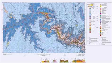 Geologic Map of the Grand Canyon [6000x3389] : geology