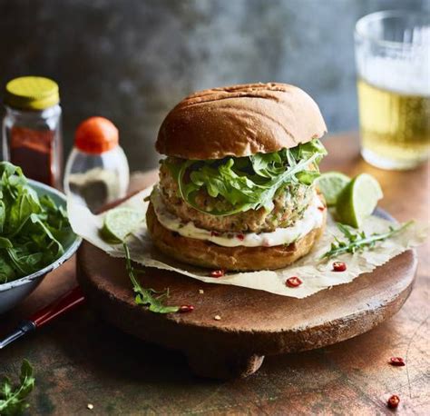 Isaac Carews Prawn Burgers Asda Good Living