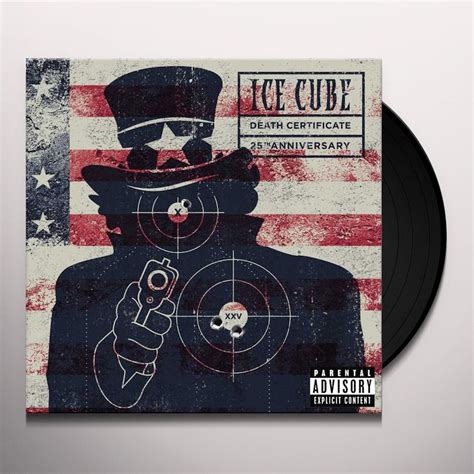 Ice Cube DEATH CERTIFICATE (25TH ANNIVERSARY EDITION) Vinyl Record