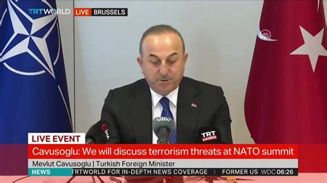 Trt World On Twitter Turkish Fm Cavusoglu After The Nato Foreign