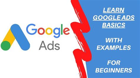 Learn Google Ads Basics With Example For Beginners YouTube