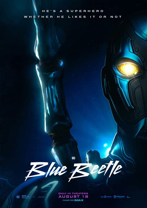 Blue Beetle 2023 Poster Art Poster By Ferrer