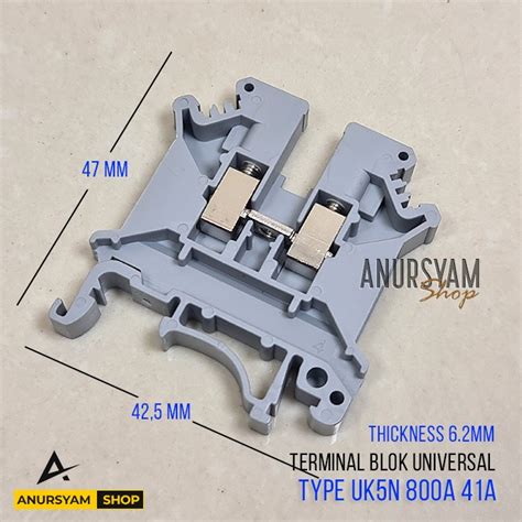 Jual Terminal Block Universal Uk V Din Rail Ewig Teminal Blok Uk