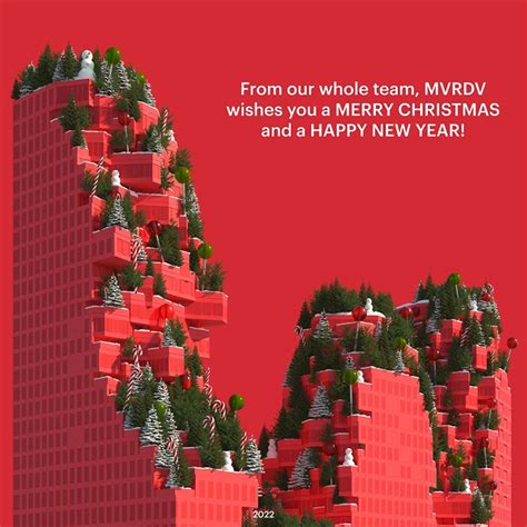 The coolest Christmas Cards by architects and designers for 2021