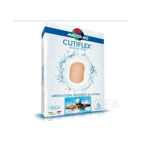 Master Aid Cutiflex Strip Acqua Stop Cerotto Adesivo X Cm Pezzi