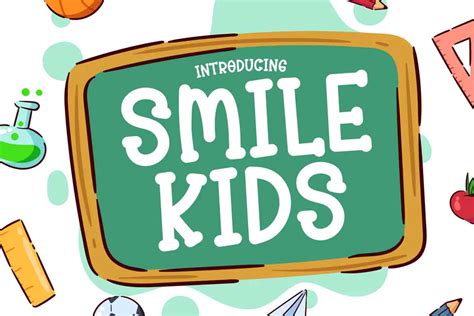 Smile Kids Font Dfonts