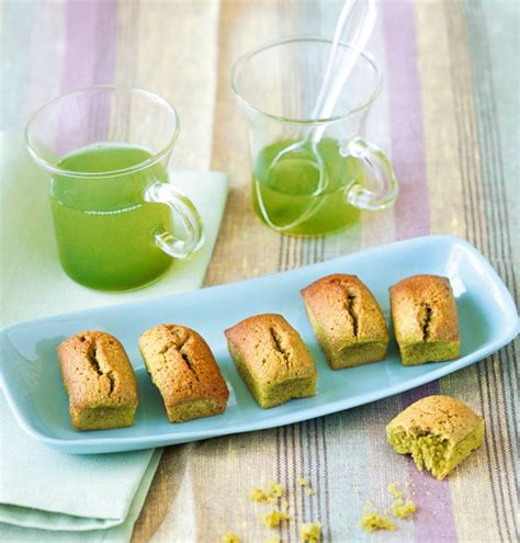 Recettes des financiers au thé vert Marie Claire