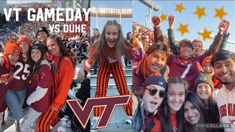 Virginia Tech Gameday Vlog Vs Duke YouTube