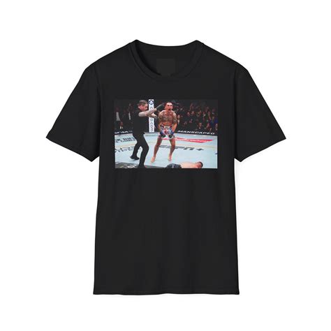 Max Holloway Knocks Justin Gaethje Out At UFC 300 T Shirt BMF Walmart