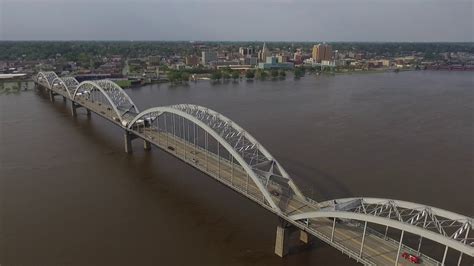 Centennial Bridge Davenport Iowarock Island Illinois Youtube