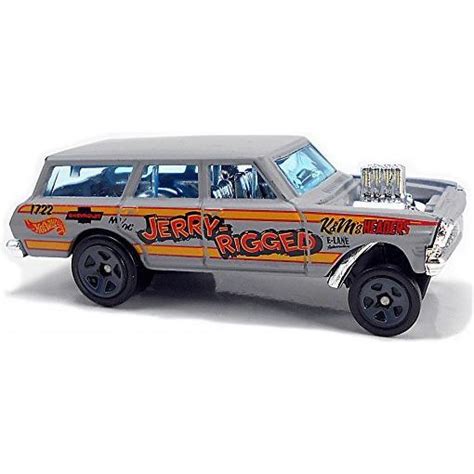 Hot Wheels 64 Nova Wagon Gasser HW Race Day 4 10 198 250 2019