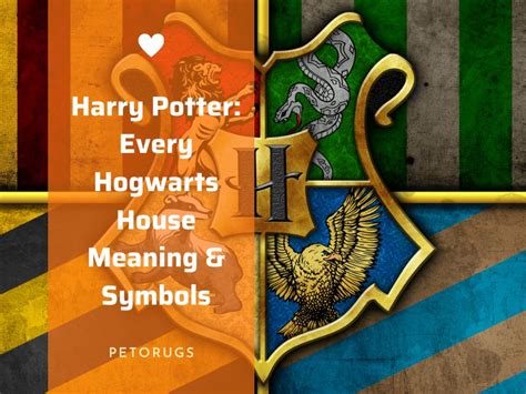 Harry Potter: Every Hogwarts House Meaning & Symbols