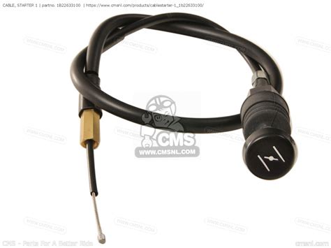 1B22633100 Cable Starter 1 Yamaha Buy The 1B2 26331 00 At CMSNL