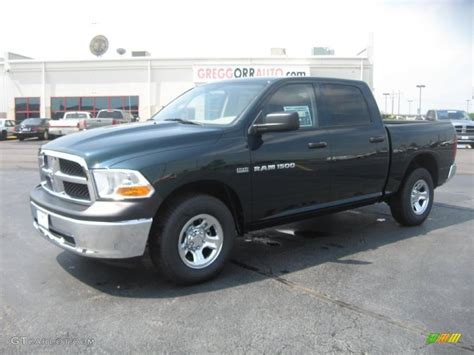 2011 Hunter Green Pearl Dodge Ram 1500 St Crew Cab 4x4 49695215 Photo