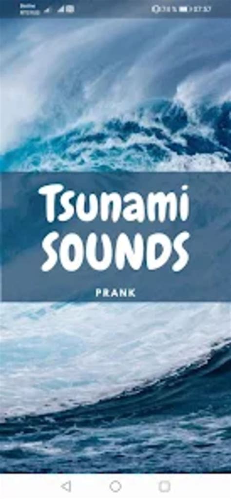 Android için Tsunami Sounds and Wallpapers - İndir