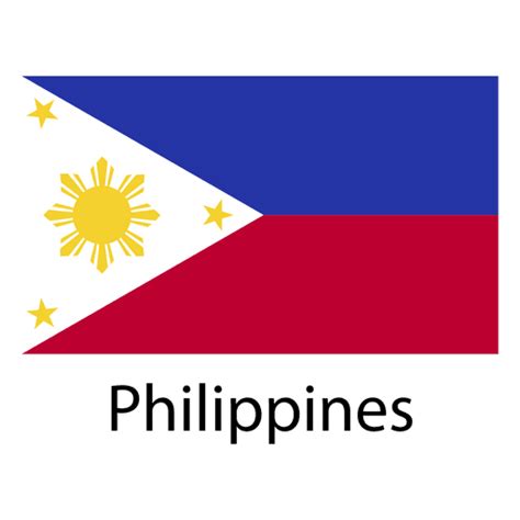 Philippines National Flag PNG & SVG Design For T-Shirts