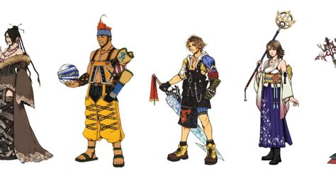 Final Fantasy X Every Characters Age Height And Occupation Vgkami