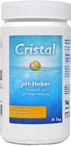 Cristal Ph Heber Granulat Kg Einfache Handhabung Top Wirkung Und