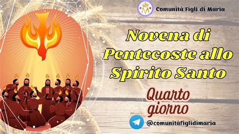 Novena Di Pentecoste Le Meravigliose Opere Dello Spirito Santo Giorno