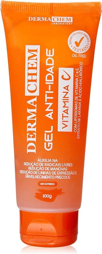 Dermachem Gel Facial Anti Idade Vitamina C G Amazon Br Beleza