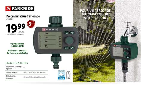 Promo Programmateur D Arrosage Parkside Chez Lidl ICatalogue Fr