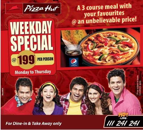 Deals in Pakistan » Pizza Hut Weekday Special