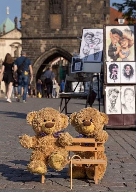 Petit Amour D Ourson Travelling Teddy En Petit Ourson Ours En