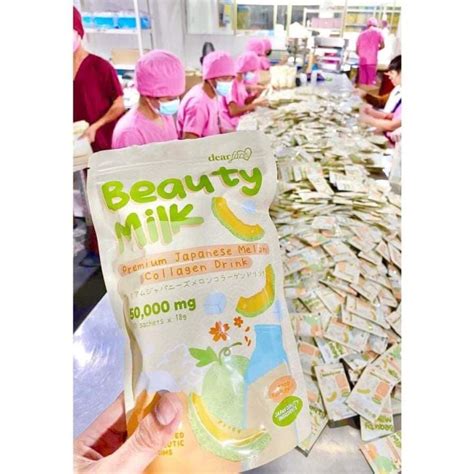 DEAR FACE BEAUTY MILK PREMIUM JAPANESE MELON COLLAGEN DRINK Lazada PH