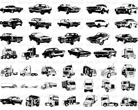 45 Muscle Car Svg Bundle Muscle Car Svg Muscle Car Eps Muscle Car Png Muscle Car Eps Muscle