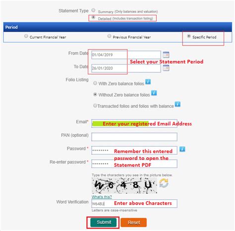 How To Download Consolidated Mutual Fund Account Statement Online