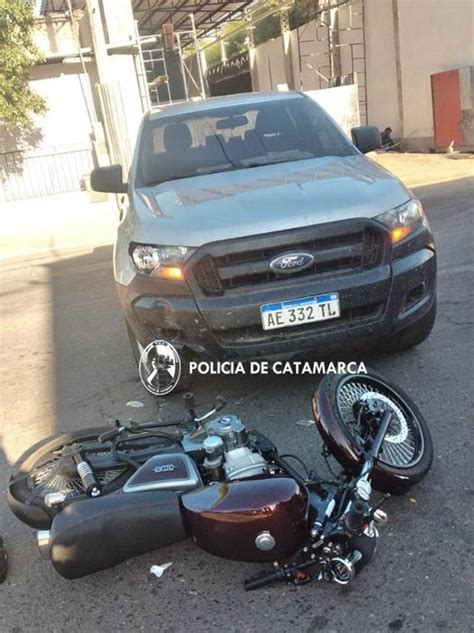 Siniestro Vial Un Motociclista Result Lesionado Tras Chocar Con Una