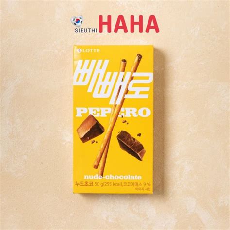 B Nh Que H N Qu C Snack Pepero Nude Chocolate G Lazada Vn