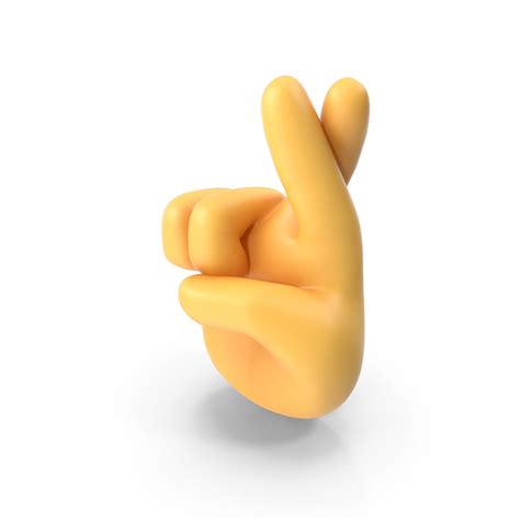 Crossed Fingers Emoji PNG Images & PSDs for Download | PixelSquid - S113172194