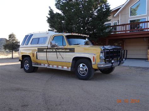 1979 Gmc Sierra Classic 35 Camper Special 1 Ton Dually