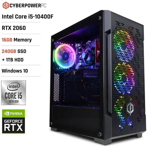 Cyberpowerpc Wyvern Gaming Pc Intel Core I5 And More Newtech Store