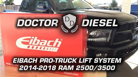 Eibach Pro Truck Lift System Installation For 2014 2018 RAM 2500 4WD