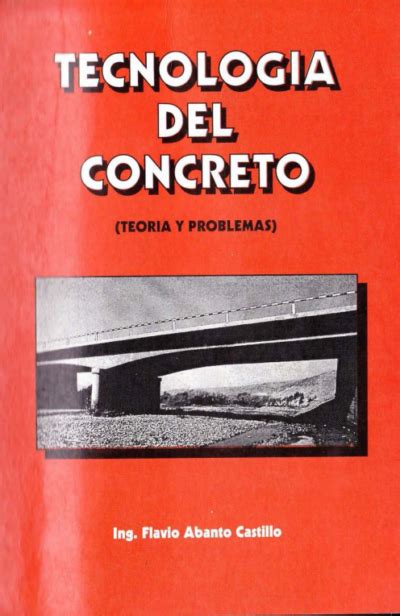 Tecnolog A Del Concreto Ingenier A Civil