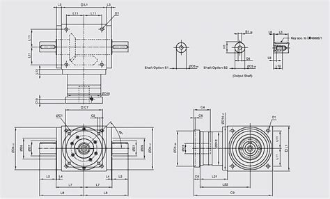 Atb Fl Series Black Oxidized Spiral Bevel Gearbox Apex Dynamics