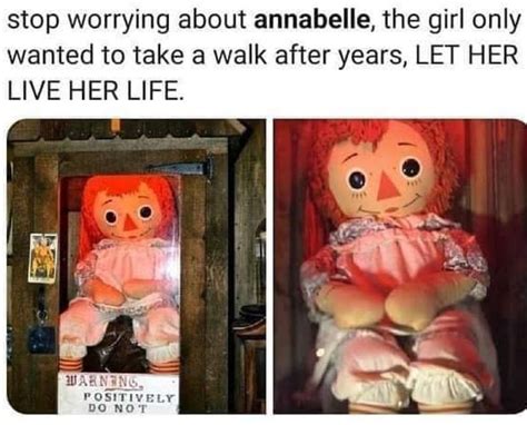 Rumours Of ‘haunted Annabelle Doll Escaping From Warren Museum Go