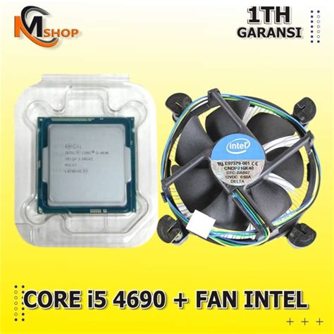 Processor Intel Core i5 Socket 1150 Core i5 4690 3.5 GHz + Fan Intel ...
